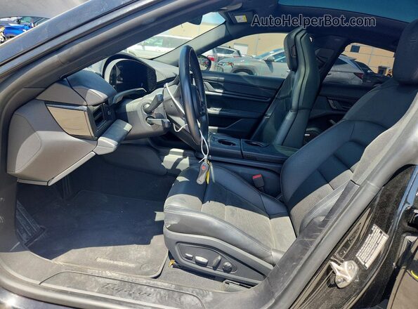 WP0AA2Y12NSA17147 2022 PORSCHE TAYCAN Black Vista interior delantera