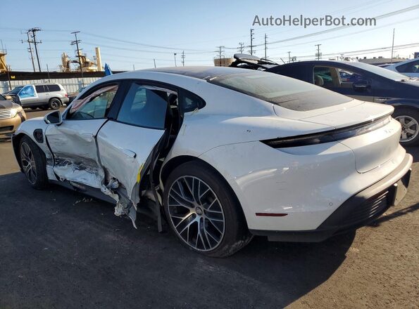 WP0AA2Y14PSA14527 2023 PORSCHE TAYCAN White Tył lewy