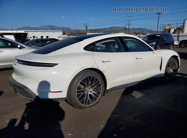 WP0AA2Y14PSA14527 2023 PORSCHE TAYCAN White Tył prawy