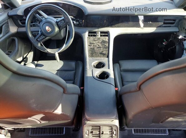 WP0AA2Y14PSA14527 2023 PORSCHE TAYCAN White Widok deski rozdzielczej