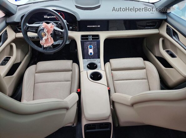 WP0AA2Y1XPSA13494 2023 PORSCHE TAYCAN White Vista del salpicadero
