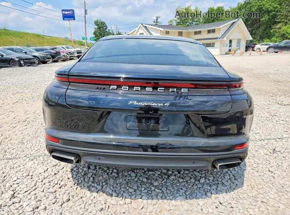 WP0AA2YA1SL008863 2025 PORSCHE PANAMERA Black Հետևի տեսք