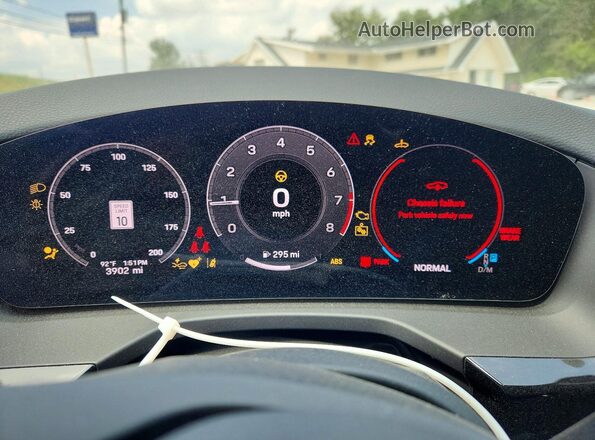 WP0AA2YA1SL008863 2025 PORSCHE PANAMERA Black Սարքավորումների վահանակի տեսք