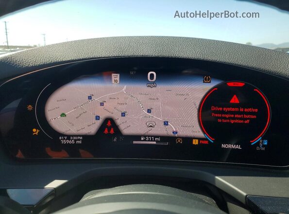 WP0AA2YA7RL003452 2024 PORSCHE PANAMERA White ხელსაწყოთა პანელის ხედი