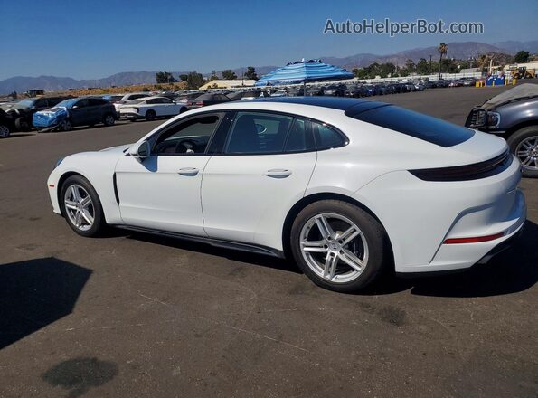 WP0AA2YA7RL003452 2024 PORSCHE PANAMERA White უკანა მარცხენა