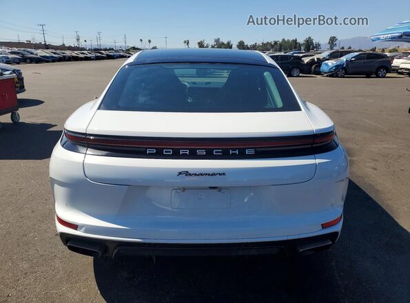 WP0AA2YA7RL003452 2024 PORSCHE PANAMERA White უკანა ხედი