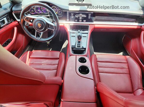 WP0AB2A71LL140440 2020 PORSCHE PANAMERA Черный Вид панели приборов