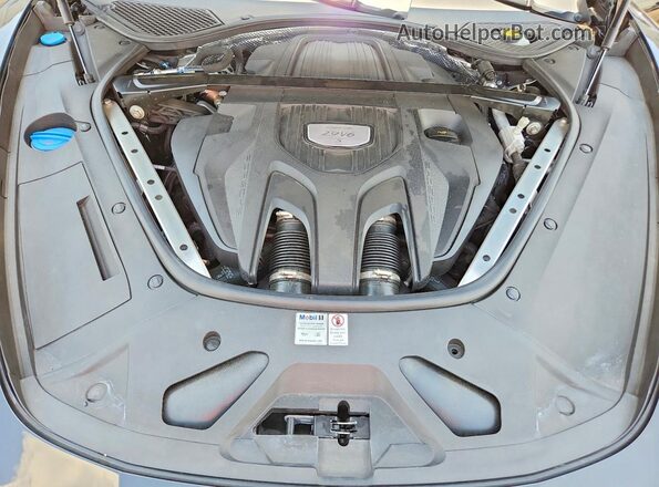 WP0AB2A71LL140440 2020 PORSCHE PANAMERA Черный Вид задней части салона
