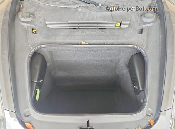 WP0AB2A86GK185409 2016 PORSCHE CAYMAN Gray Вид задньої частини салону