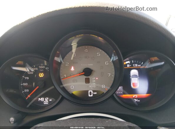 WP0AB2A88MS275088 2021 PORSCHE CAYMAN Gray Вид задніх сидінь