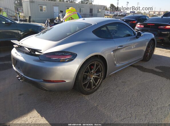 WP0AB2A88MS275088 2021 PORSCHE CAYMAN Gray Задня права чверть