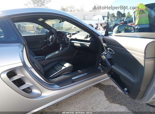 WP0AB2A88MS275088 2021 PORSCHE CAYMAN Gray Вид салону спереду