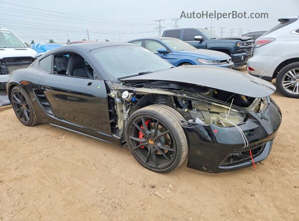 WP0AB2A89KS278143 2019 PORSCHE CAYMAN Black Front right