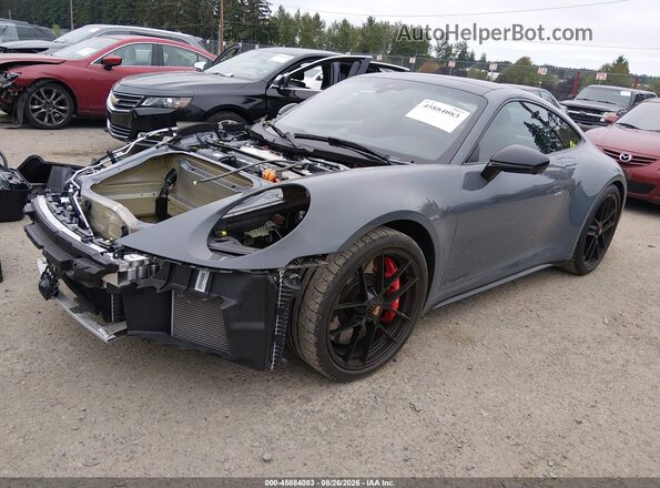 WP0AB2A98SS225989 2025 PORSCHE 911 Серый Передняя левая четверть