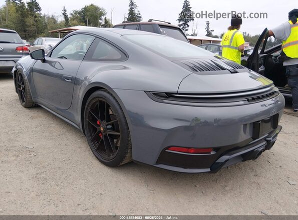 WP0AB2A98SS225989 2025 PORSCHE 911 Серый Задняя левая четверть
