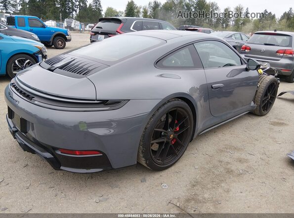 WP0AB2A98SS225989 2025 PORSCHE 911 Серый Задняя правая четверть