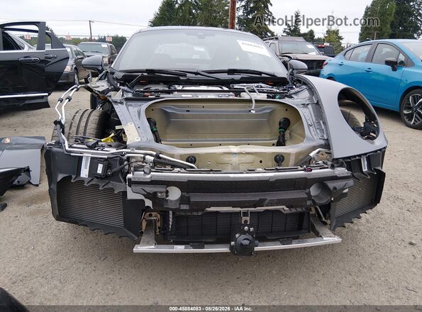 WP0AB2A98SS225989 2025 PORSCHE 911 Серый Вид задней части салона
