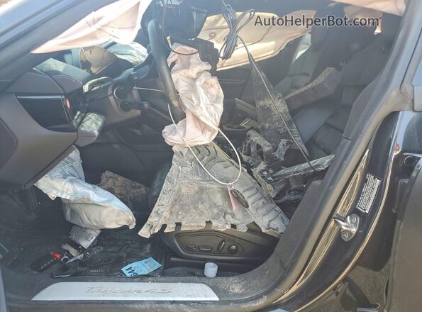 WP0AB2Y11LSA54278 2020 PORSCHE TAYCAN Charcoal Front interior view