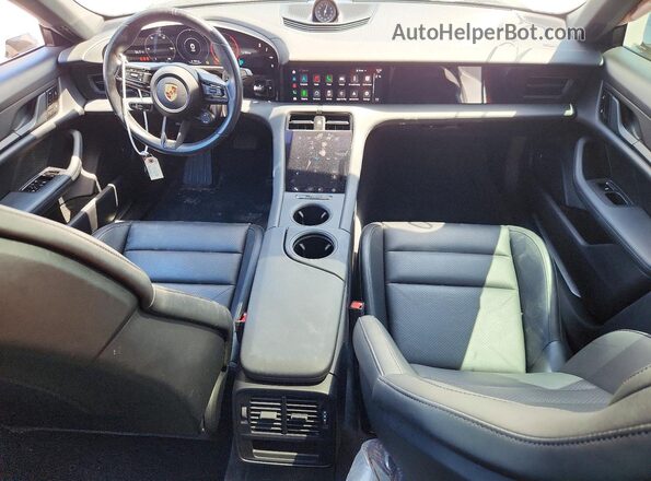 WP0AB2Y12MSA43646 2021 PORSCHE TAYCAN Белый Вид панели приборов
