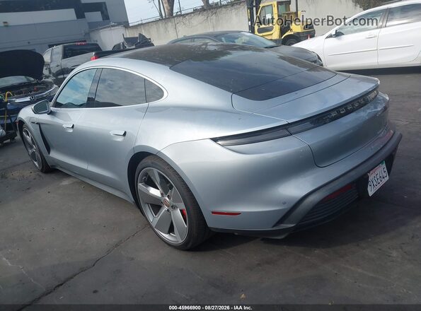WP0AB2Y17MSA41939 2021 PORSCHE TAYCAN Серебряный Задняя левая четверть