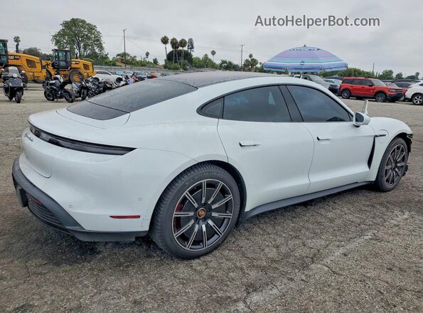 WP0AB2Y18LSA51961 2020 PORSCHE TAYCAN Белый Задняя правая четверть