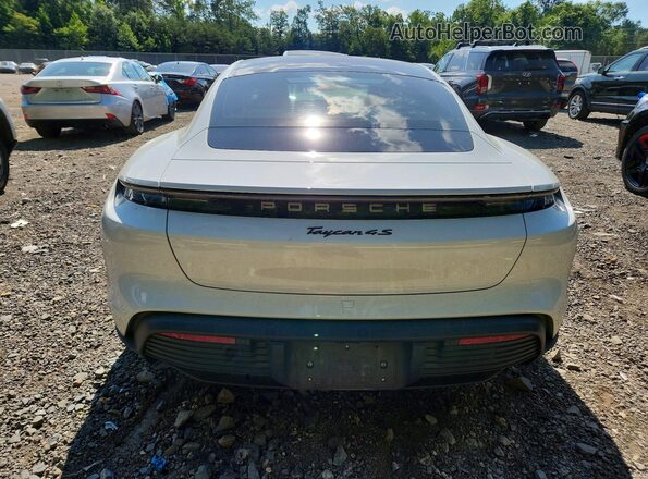 WP0AB2Y19MSA42204 2021 PORSCHE TAYCAN White Widok z tyłu