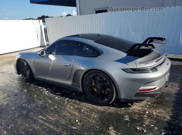 WP0AC2A93NS268735 2022 PORSCHE 911 Серый Задняя левая четверть