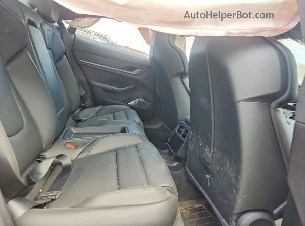 WP0AC2Y11MSA62167 2021 PORSCHE TAYCAN Black Rear seats view