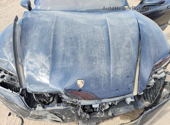 WP0AC2Y11MSA62167 2021 PORSCHE TAYCAN Black Rear interior view