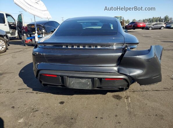 WP0AC2Y15LSA71288 2020 PORSCHE TAYCAN Gray Vista trasera