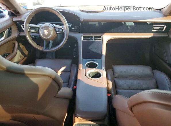 WP0AC2Y15LSA71288 2020 PORSCHE TAYCAN Gray Vista del salpicadero