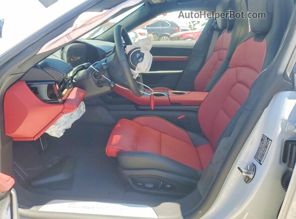 WP0AC2Y18SSA55567 2025 PORSCHE TAYCAN Серый Вид салона спереди