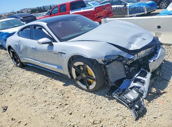 WP0AC2Y18SSA55567 2025 PORSCHE TAYCAN Серый Передняя правая четверть