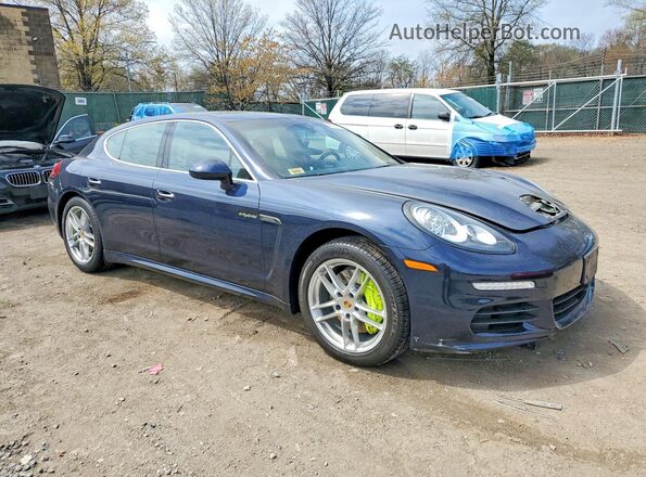 WP0AD2A79GL041297 2016 PORSCHE PANAMERA Синий Передняя правая четверть