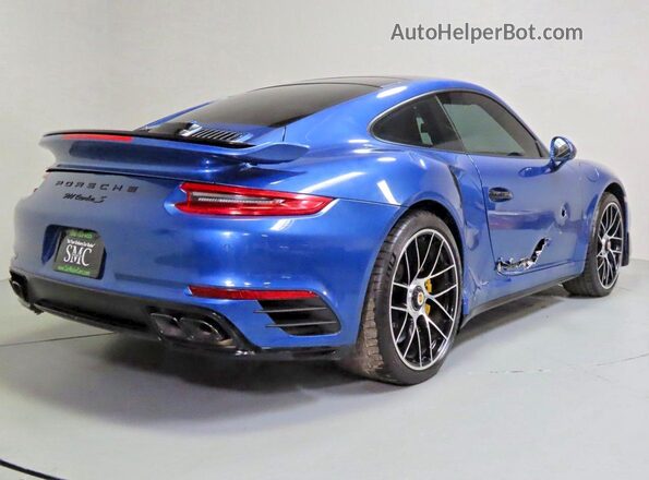 WP0AD2A91JS156295 2018 PORSCHE 911 Blue წინა მარჯვენა