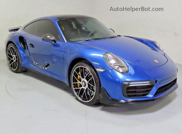 WP0AD2A91JS156295 2018 PORSCHE 911 Blue უკანა მარცხენა