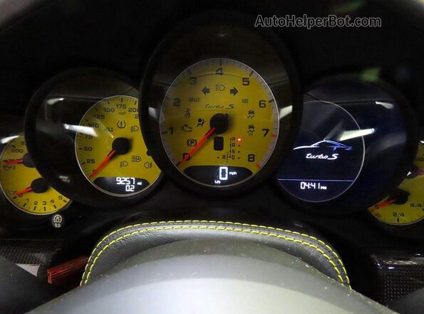 WP0AD2A91JS156295 2018 PORSCHE 911 Blue ხელსაწყოთა პანელის ხედი