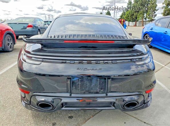 WP0AD2A92PS257421 2023 PORSCHE 911 Черный Вид сзади
