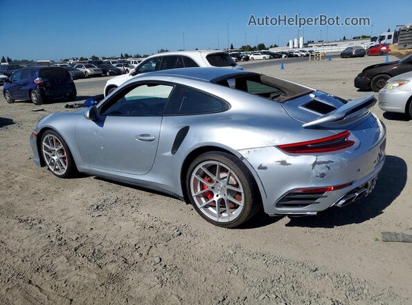 WP0AD2A93HS166823 2017 PORSCHE 911 Серебряный Задняя левая четверть