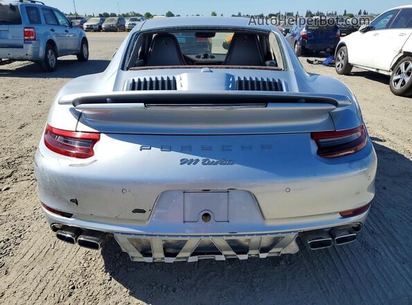WP0AD2A93HS166823 2017 PORSCHE 911 Серебряный Вид сзади