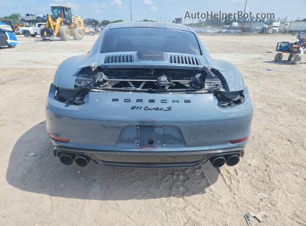 WP0AD2A94JS156923 2018 PORSCHE 911 Серый Вид сзади