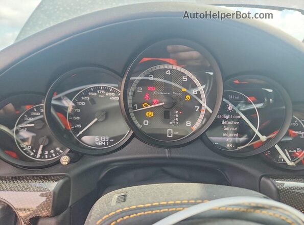 WP0AD2A94JS156923 2018 PORSCHE 911 Серый Вид щитка приборов