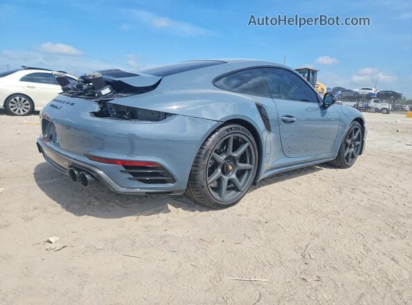 WP0AD2A94JS156923 2018 PORSCHE 911 Серый Задняя правая четверть