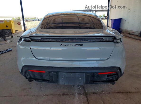 WP0AD2Y15SSA50310 2025 PORSCHE TAYCAN Gray Rear view