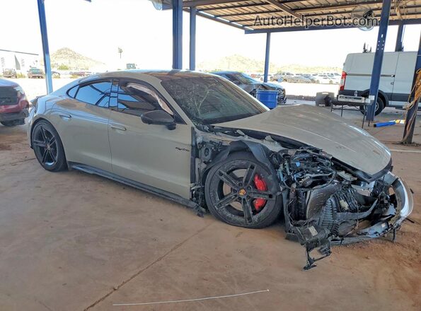 WP0AD2Y15SSA50310 2025 PORSCHE TAYCAN Gray Front right
