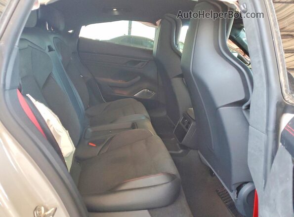 WP0AD2Y15SSA50310 2025 PORSCHE TAYCAN Gray Rear seats view