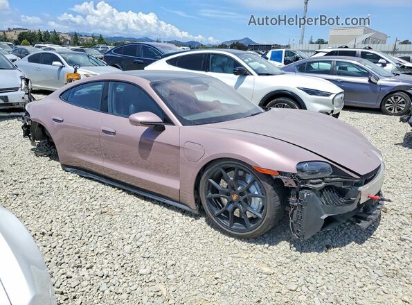 WP0AD2Y19RSA47498 2024 PORSCHE TAYCAN Pink Առջևի աջ