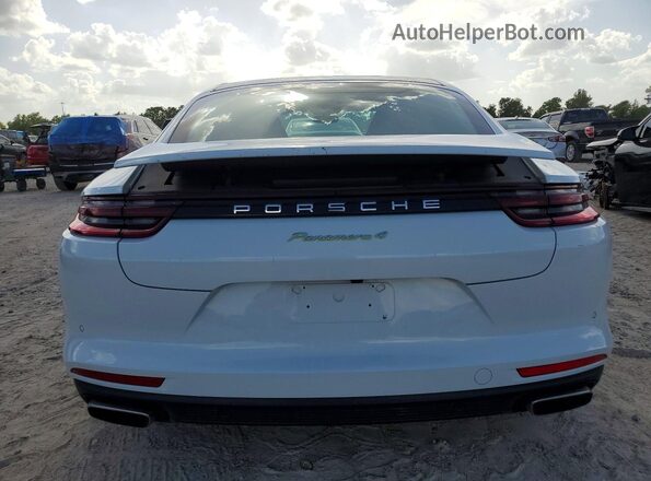 WP0AE2A71KL125569 2019 PORSCHE PANAMERA White Вид ззаду