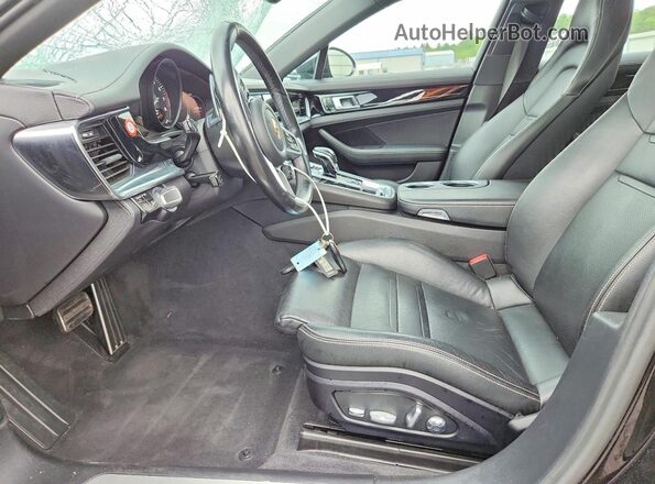 WP0AE2A73LL133139 2020 PORSCHE PANAMERA Black წინა სალონის ხედი