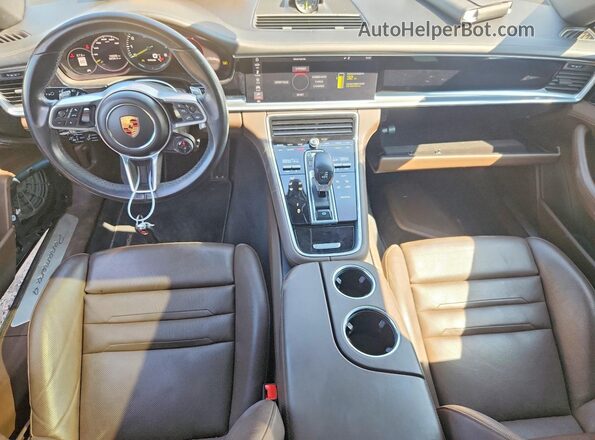 WP0AE2A76KL123123 2019 PORSCHE PANAMERA Blue Vista del salpicadero
